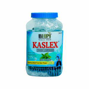 BHPI Kaslex Cough Lozenges – Mint Flavour Soothing Throat Relief
