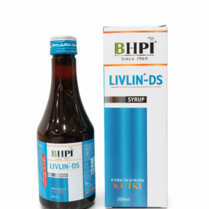 BHPI Livlin-DS Syrup – Ayurvedic Liver Care Enriched with Kutki (200ml)