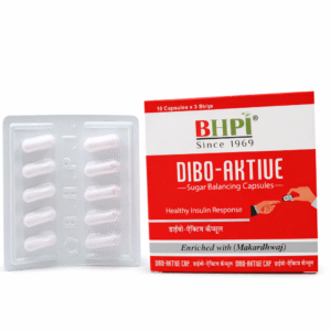 BHPI Dibo-Aktive Sugar Balancing Capsules for Healthy Insulin Response (10 Capsules×3 Strips)