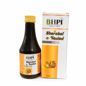 BHPI Sharabat-e-Faulad Syrup for Strength & Vitality (200ml)