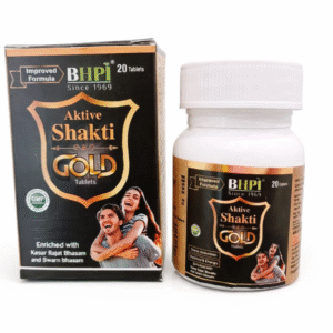 BHPI Aktive Shakti Gold Tablets for Strength, Energy & Vitality (20 Tablets)