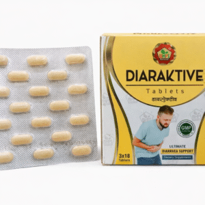 BHPI Diaraktive Tablets – Effective Diarrhea Support Formula (3×18 Tablets)