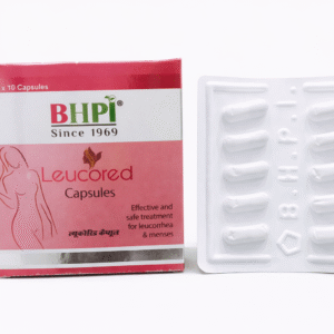 BHPI Leucored Capsules – Ayurvedic Support for Women’s Intimate Health (3×10Capsules)