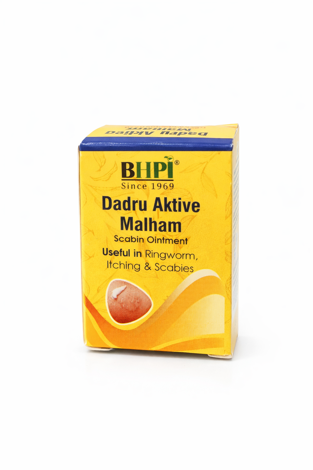 BHPI Dadru Aktive Malham Ayurvedic Ointment for Skin Itching & Ringworm (10gm)