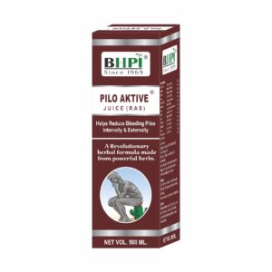 BHPI Pilo Aktive Juice for Bleeding Piles Support (500ml)