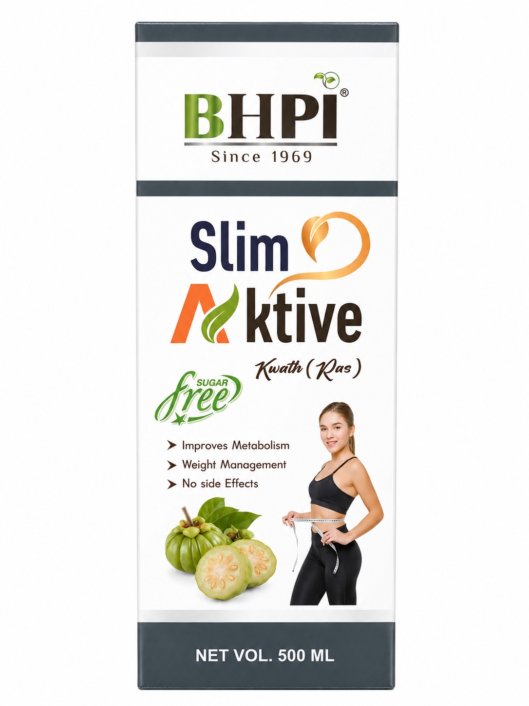 Slim Aktive Kwath Ras – Herbal Weight Management Drink (Sugar Free, 500 ml)