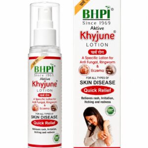 BHPI Khyjune Lotion for Anti Fungal, Ringworm, Eczema & Skin Relief (60ml)