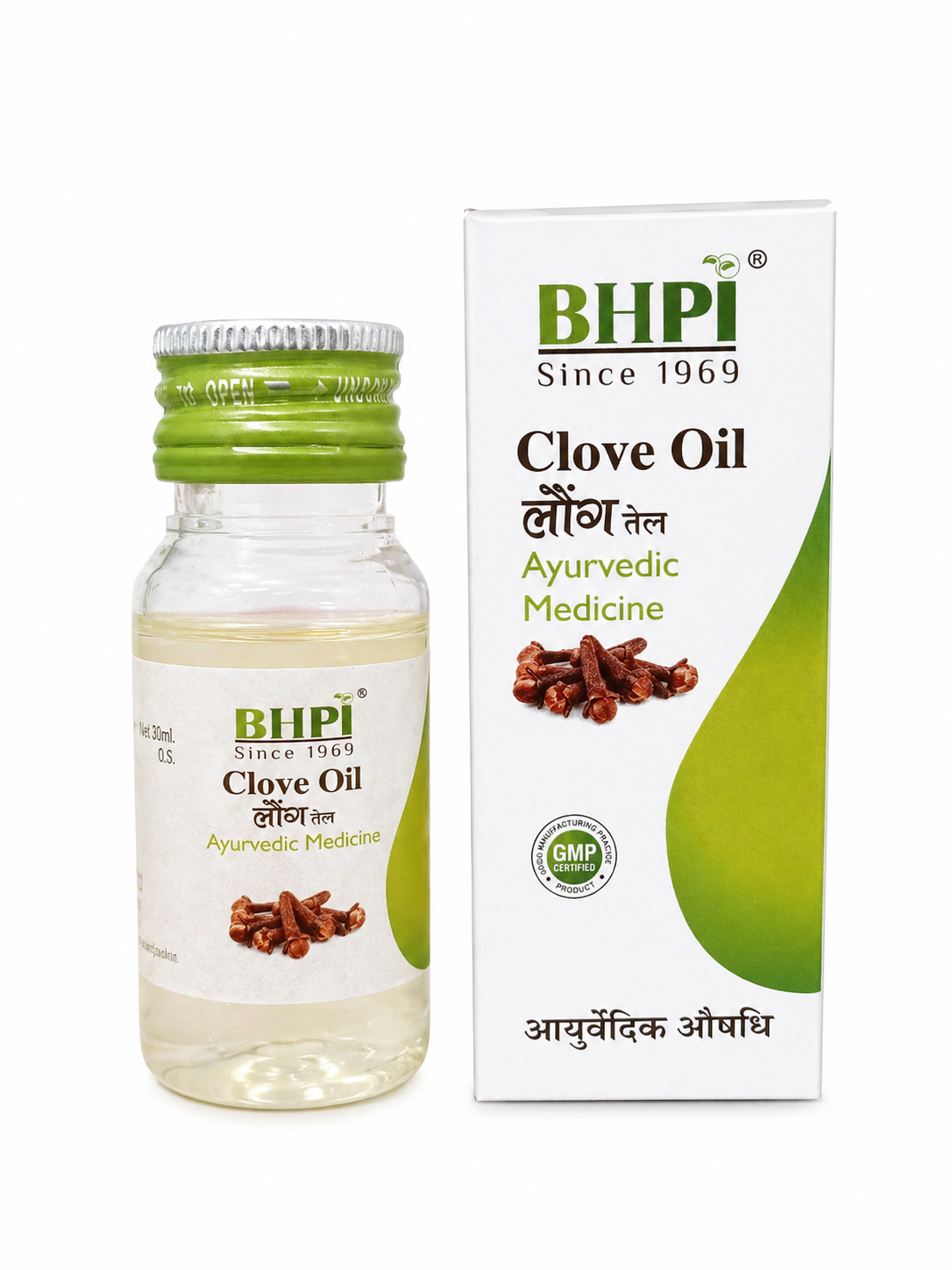 BHPI Clove Oil – Ayurvedic Herbal Oil (30ml)