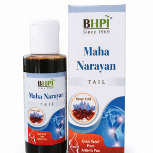 BHPI Maha Narayan Tail – Classical Ayurvedic Oil for Body Massage Care (60ml)