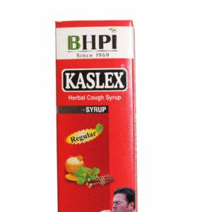 BHPI Kaslex Regular Herbal Cough Syrup for Cough, Cold & Throat Comfort (200ml)