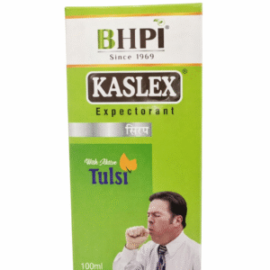 BHP Kaslex Expectorant Syrup with Active Tulsi for Cough Relief (100ml)