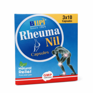 BHPI Rheuma Nil Capsules – Ayurvedic Support for Joint Comfort (3×10Capsules)